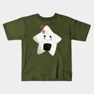 Cute Sushi Star Design Kids T-Shirt